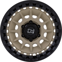 Black Rhino 17x8.5 Barrage Desert Sand on Matte Black -10mm