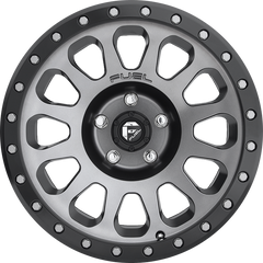 Fuel 20x9 D601 Vector Matte Gunmetal w/ Black Bead Ring +20mm