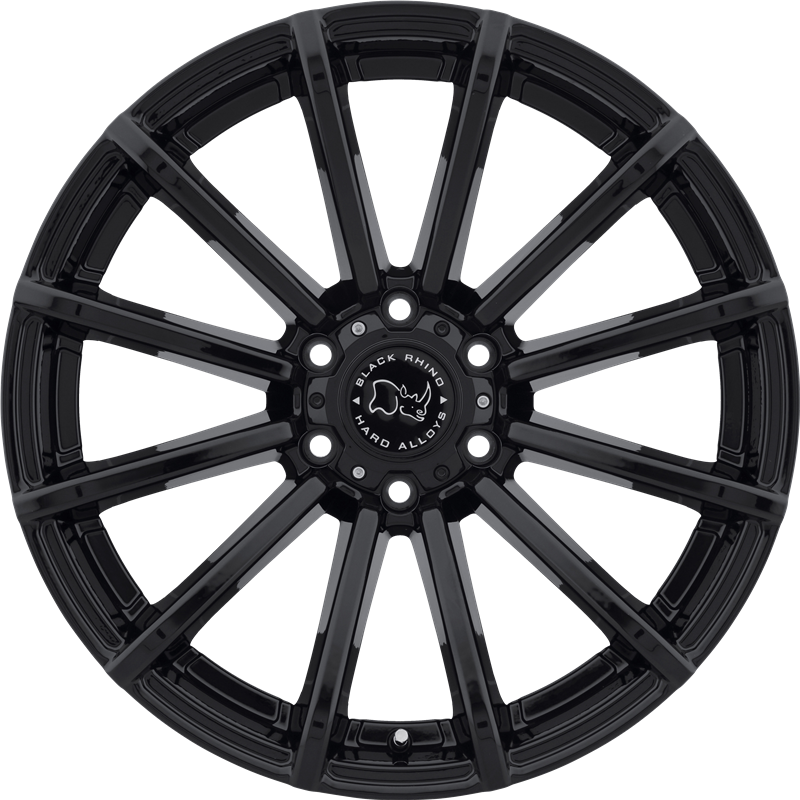 Black Rhino 20x9.5 Rotorua Gloss Black +12mm