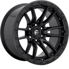 Fuel 18x9 D679 Rebel Matte Black +1mm