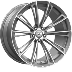 Asanti 20x9 ABL-30 Corona Titanium Brushed +35mm