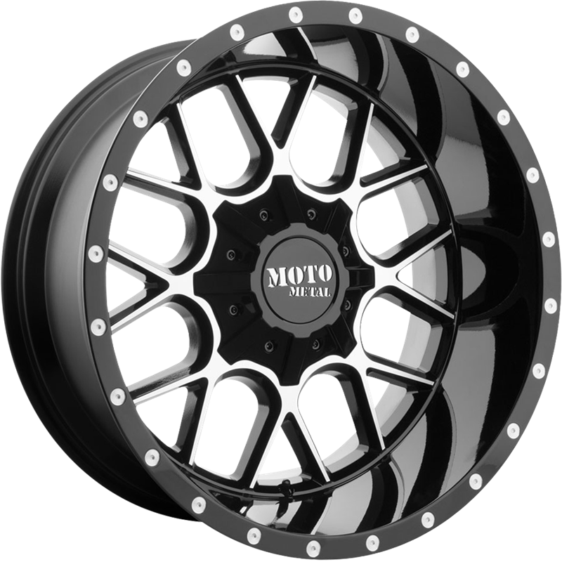 Moto Metal 20x9 MO986 Siege Gloss Black Machined +0mm