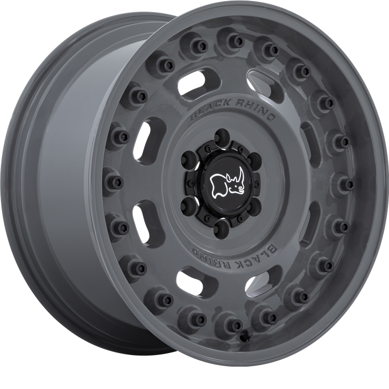 Black Rhino 17x9.5 Axle Battleship Gray -18mm