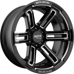 Moto Metal 20x9 MO991 Rukus Gloss Black Milled +0mm