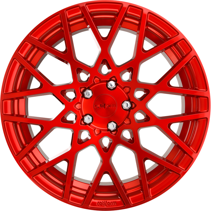 Rotiform 19x8.5 R109 BLQ Candy Red +45mm