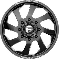 Fuel 20x8.25 DD39 FF39D Gloss Black Milled -202mm