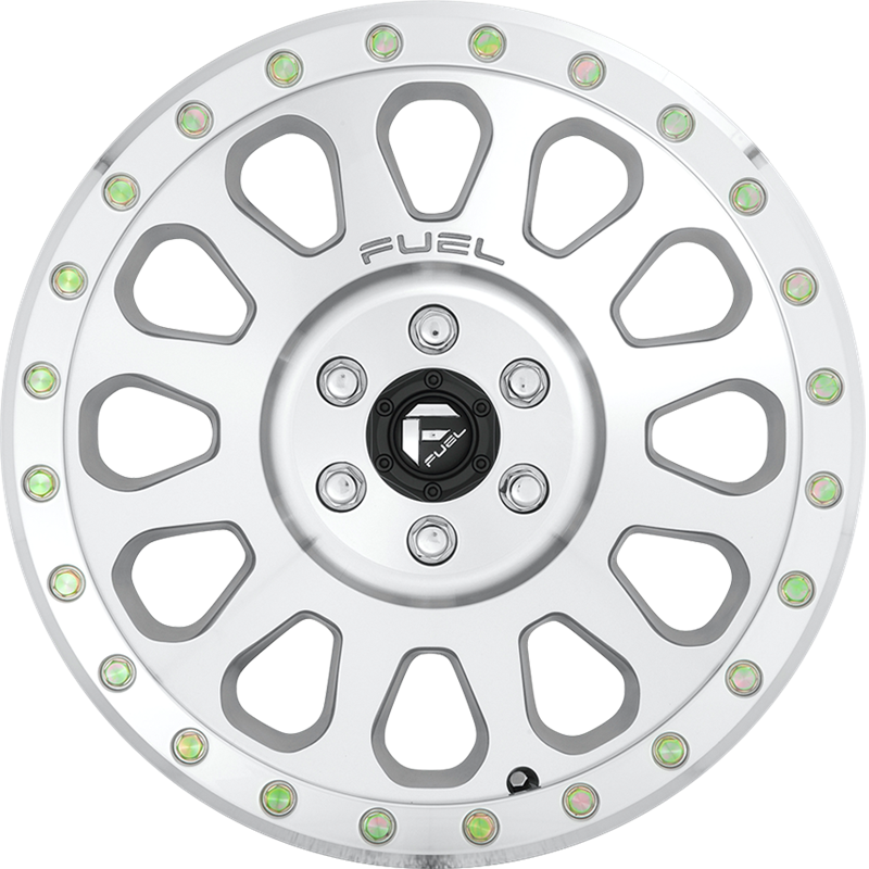 Fuel 20x9 D647 Vector Diamond Cut Machined w/ Clear Coat +1mm