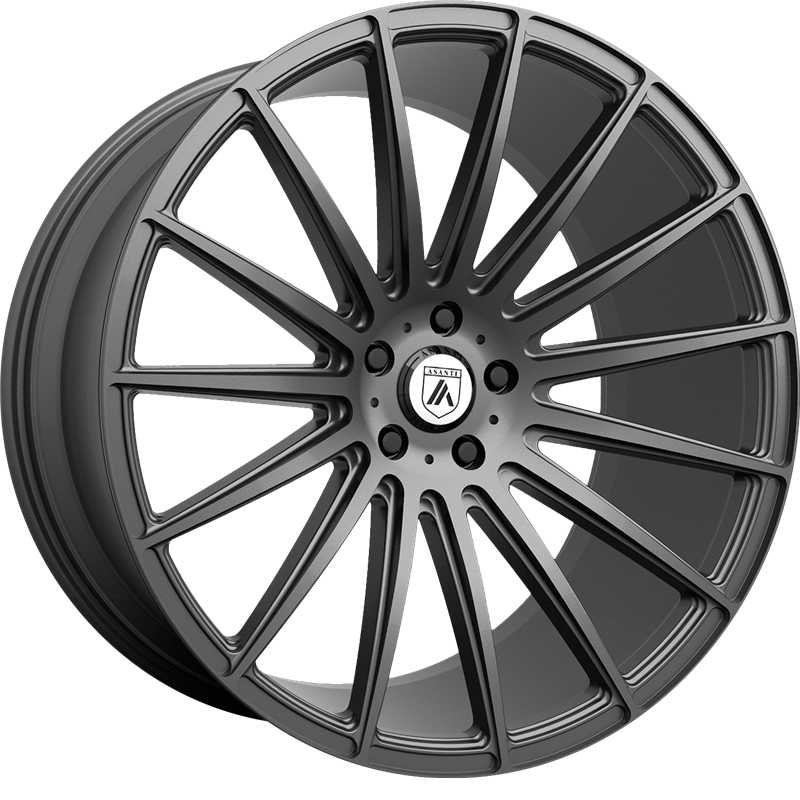 Asanti 20x10.5 ABL-14 Polaris Matte Graphite +37mm