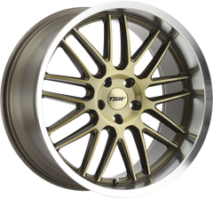 TSW 20x10 Avalon Bronze w/ Brushed Bronze Face and Machined Lip +25mm