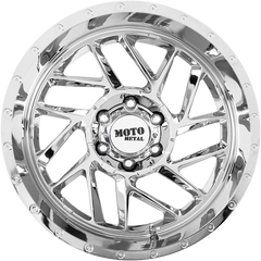 Moto Metal 16x8 MO985 Breakout Chrome -6mm