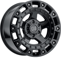 Black Rhino 18x9.5 Cinco Gloss Black w/ Stainless Bolt -18mm