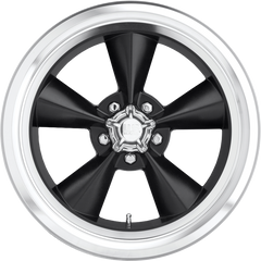 US Mags 15x8 U107 Standard Gloss Black +1mm