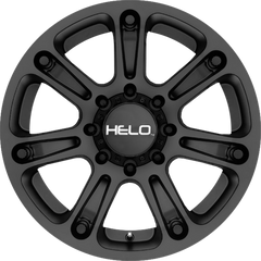 Helo 20x10 HE904 Satin Black -18mm