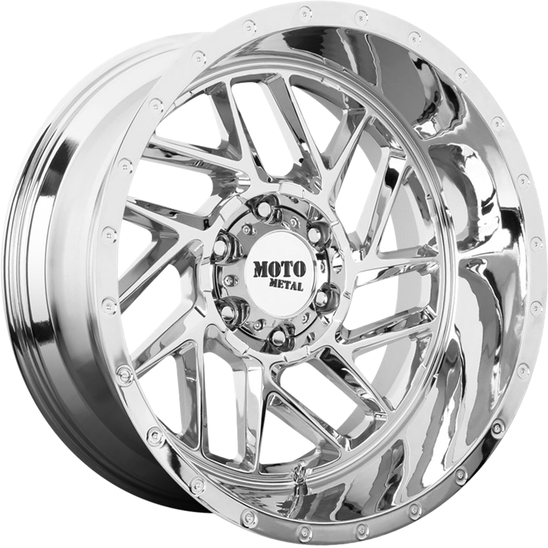 Moto Metal 20x12 MO985 Breakout Chrome -44mm