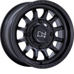 Black Rhino Powersports 15x7 Rapid UTV Matte Black +10mm