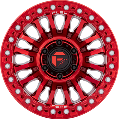 Fuel 20x10 FC215 Rincon Beadlock Candy Red -48mm