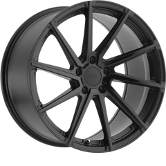 TSW 18x9.5 Watkins Matte Black w/ Gloss Black Face +39mm