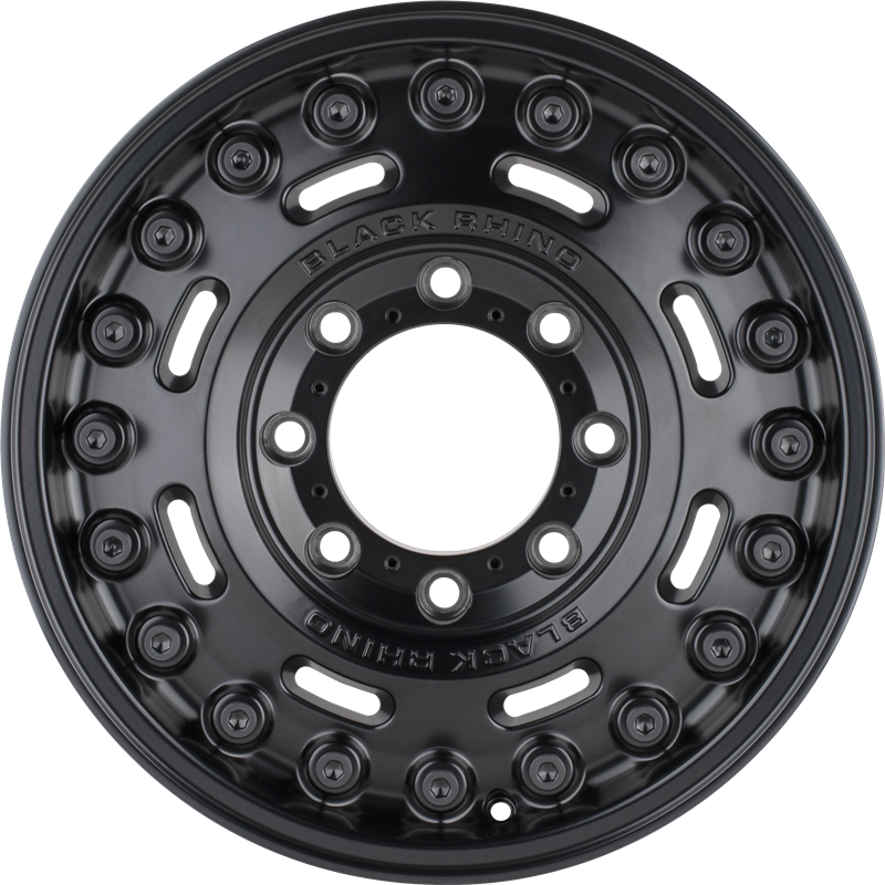 Black Rhino 20x9.5 Axle Matte Black +25mm