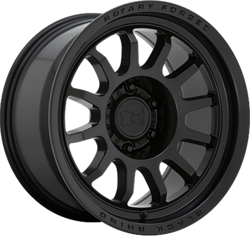 Black Rhino 18x9 Rapid Matte Black +12mm