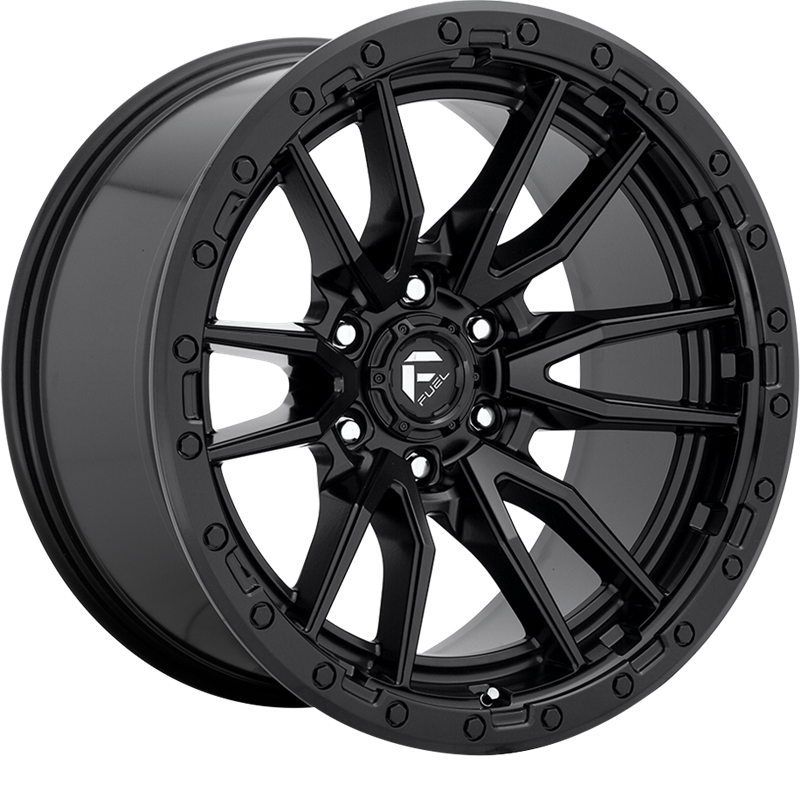 Fuel 17x9 D679 Rebel Matte Black +1mm