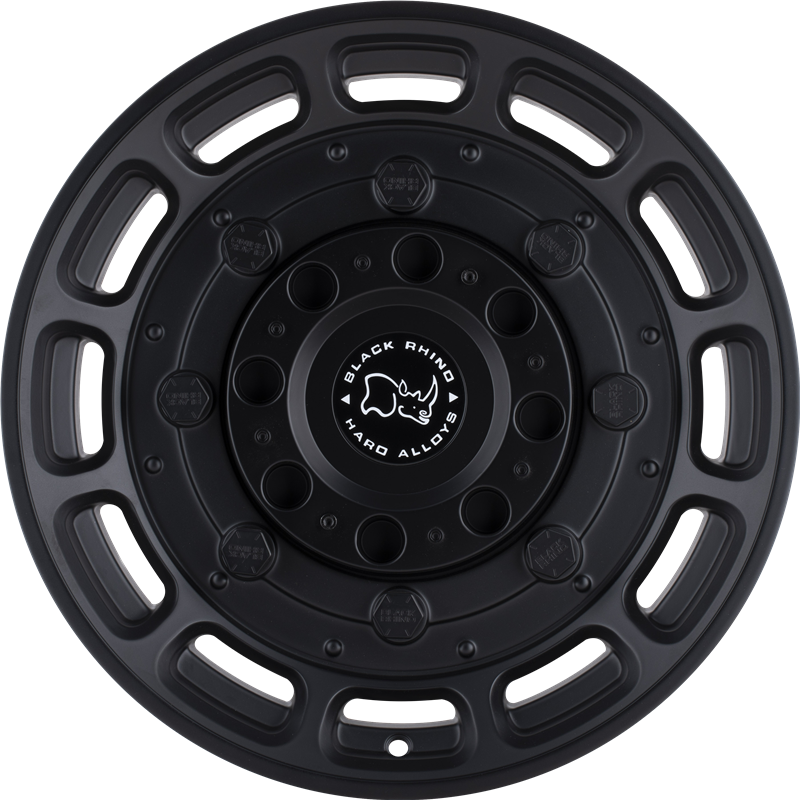 Black Rhino 20x9.5 Warthog Matte Black -18mm