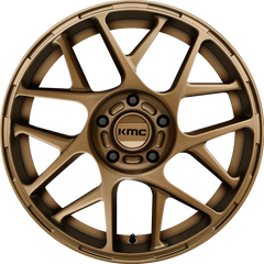 KMC 15x7 KM708 Bully Matte Bronze +10mm