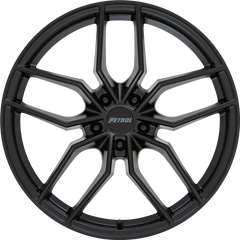 Petrol 18x8 P5C Matte Black +40mm