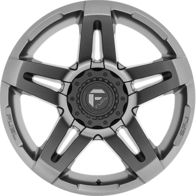 Fuel 20x10 D764 SFJ Matte Gunmetal -18mm