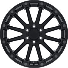 Black Rhino 20x9 Pinnacle Semi Gloss Black w/ Gunmetal Bolts +12mm