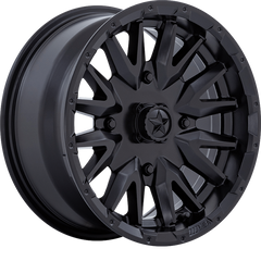 MSA Offroad Wheels 15x7 M49 Creed Matte Black +10mm