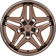 Asanti 20x10.5 ABL-46 Duke Platinum Bronze +18mm