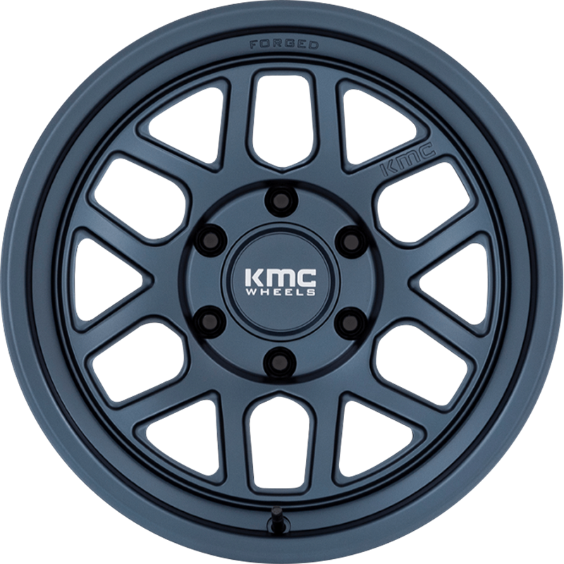 KMC 18x9 KM446 Mesa Forged Monoblock Metallic Blue -12mm