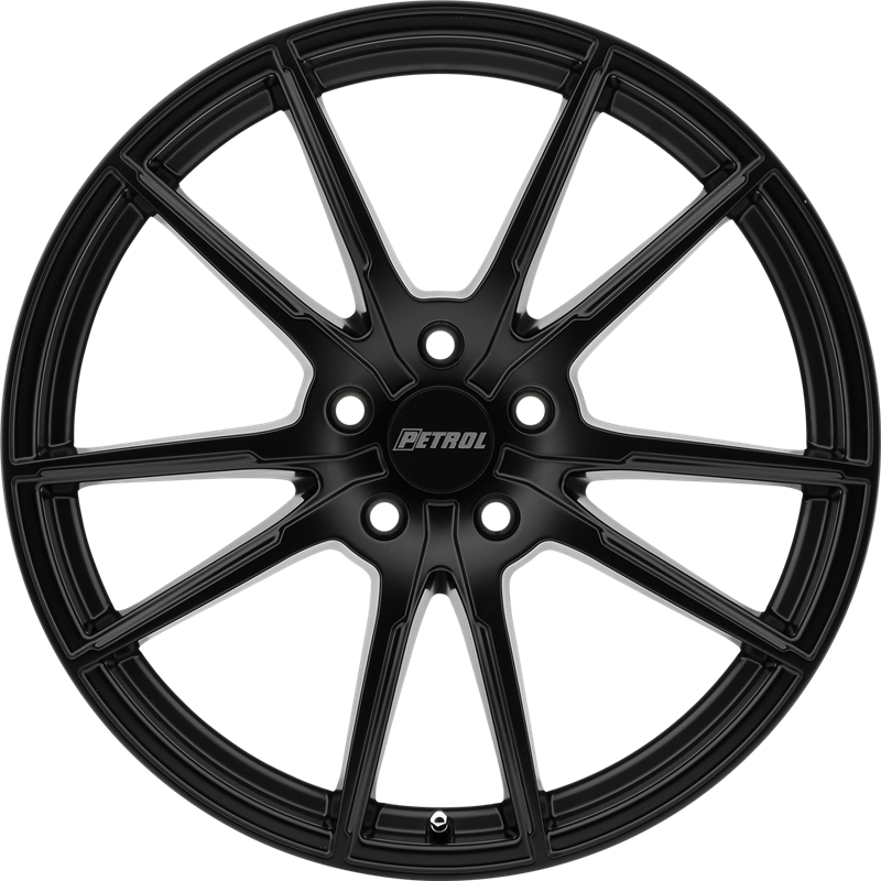 Petrol 19x8 P0A Matte Black +35mm