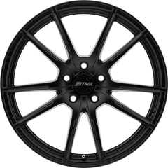 Petrol 19x8 P0A Matte Black +35mm