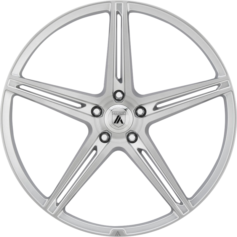 Asanti 20x10.5 ABL-22 Alpha 5 Brushed Silver +45mm