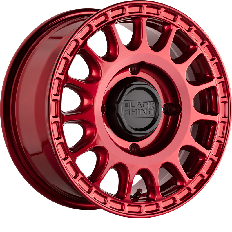 Black Rhino Powersports 15x7 Sandstorm UTV Candy Red +51mm