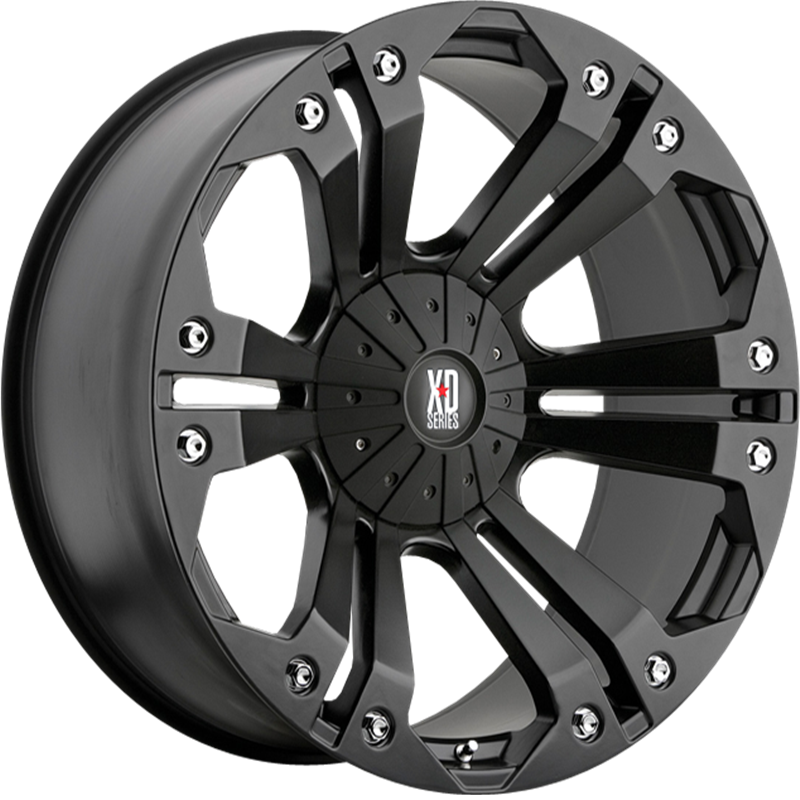 XD 20x10 XD778 Monster Matte Black -12mm