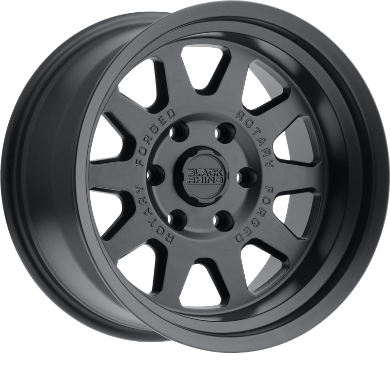 Black Rhino 17x8 Stadium Matte Black +35mm