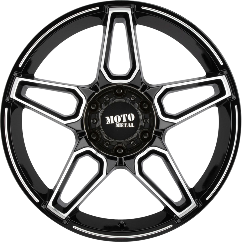 Moto Metal 20x9 MO994 Fang Gloss Black Machined +0mm