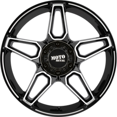 Moto Metal 20x9 MO994 Fang Gloss Black Machined +0mm