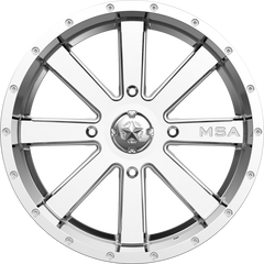 MSA Offroad Wheels 20x7 M34 Flash Chrome +0mm