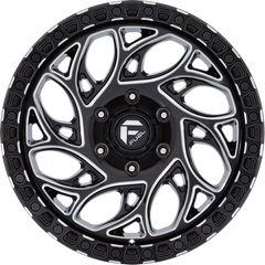 Fuel 17x9 D840 Runner OR Gloss Black Milled +1mm