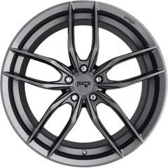 Niche 18x8 M204 Vosso Matte Anthracite +40mm