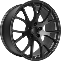 Performance Replicas 20x10 PR161 Matte Black +18mm