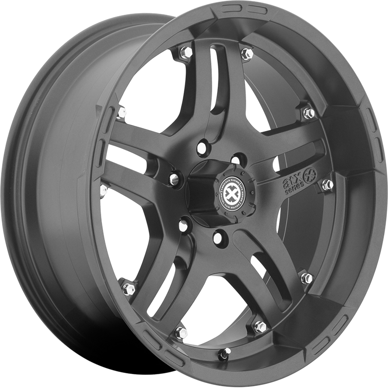 ATX Series 20x9 AX181 Artillery Cast Iron Black -12mm