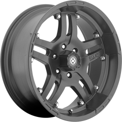 ATX Series 20x9 AX181 Artillery Cast Iron Black -12mm