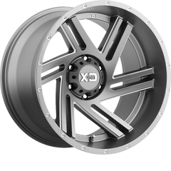 XD 17x9 XD835 Swipe Satin Gray Milled +18mm