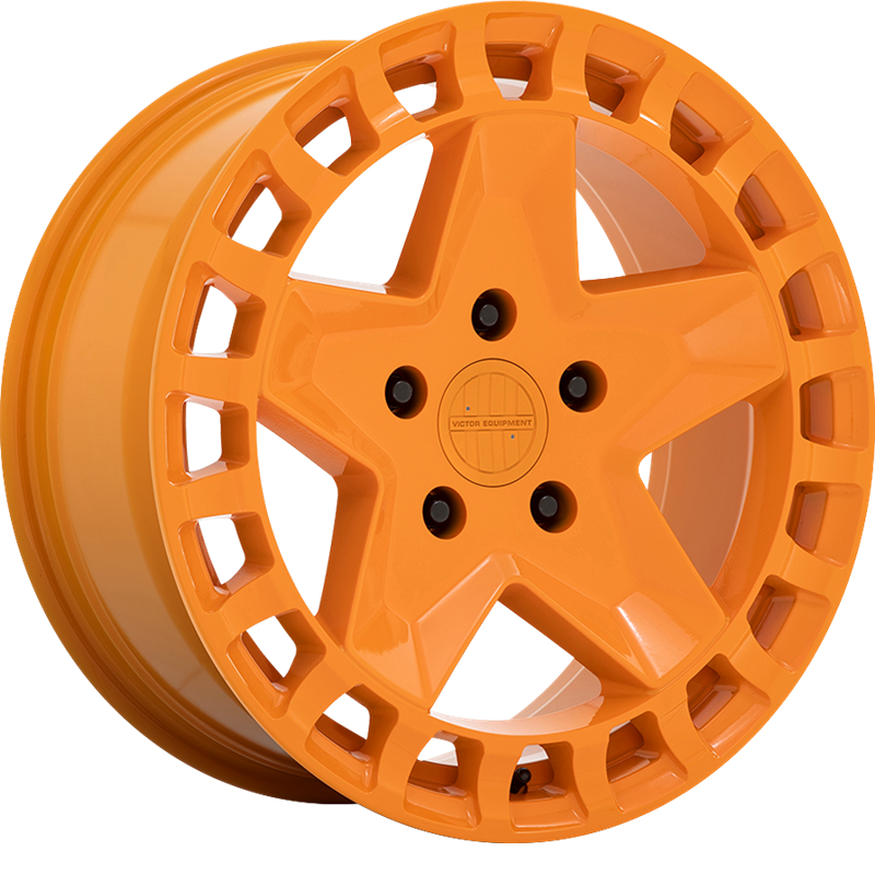 Victor Equipment 18x8 Alpen Gloss Orange +10mm