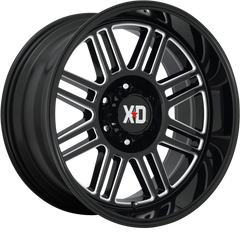 XD 20x10 XD850 Cage Gloss Black Milled -18mm