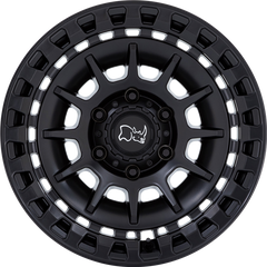 Black Rhino 17x8.5 Barrage Matte Black -10mm